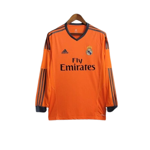 חולצת רטרו ארוכה ריאל מדריד שלישית 2013/2014